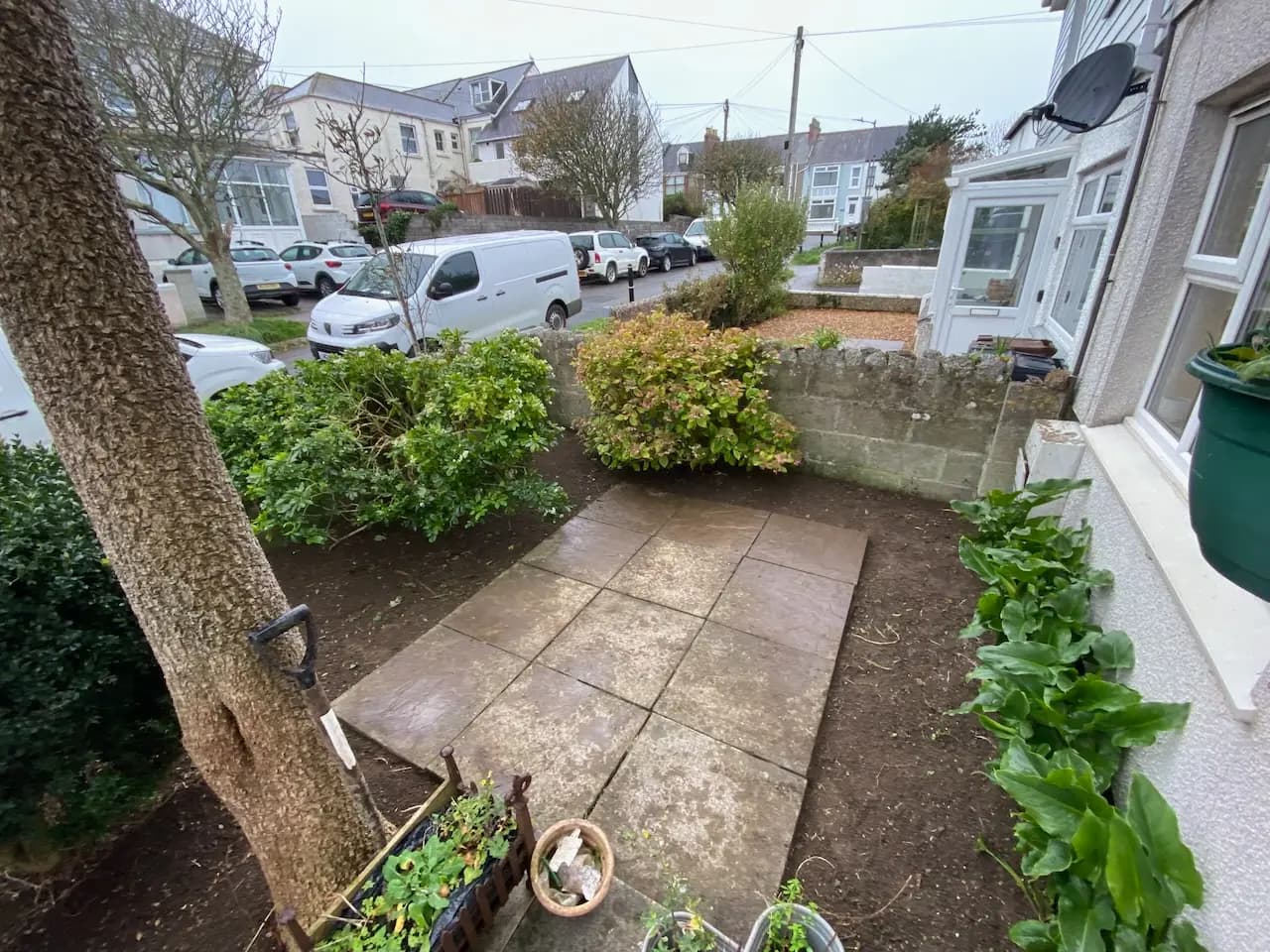 Gravel garden taking shape